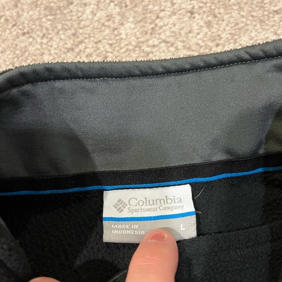 Columbia Men's Fleece Quarter Zip Jacket - Picture 4 of 5